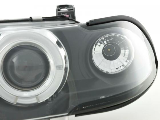 Scheinwerfer Opel Astra F 91-94 schwarz Scheinwerfer Opel Astra F 91-94 schwarz